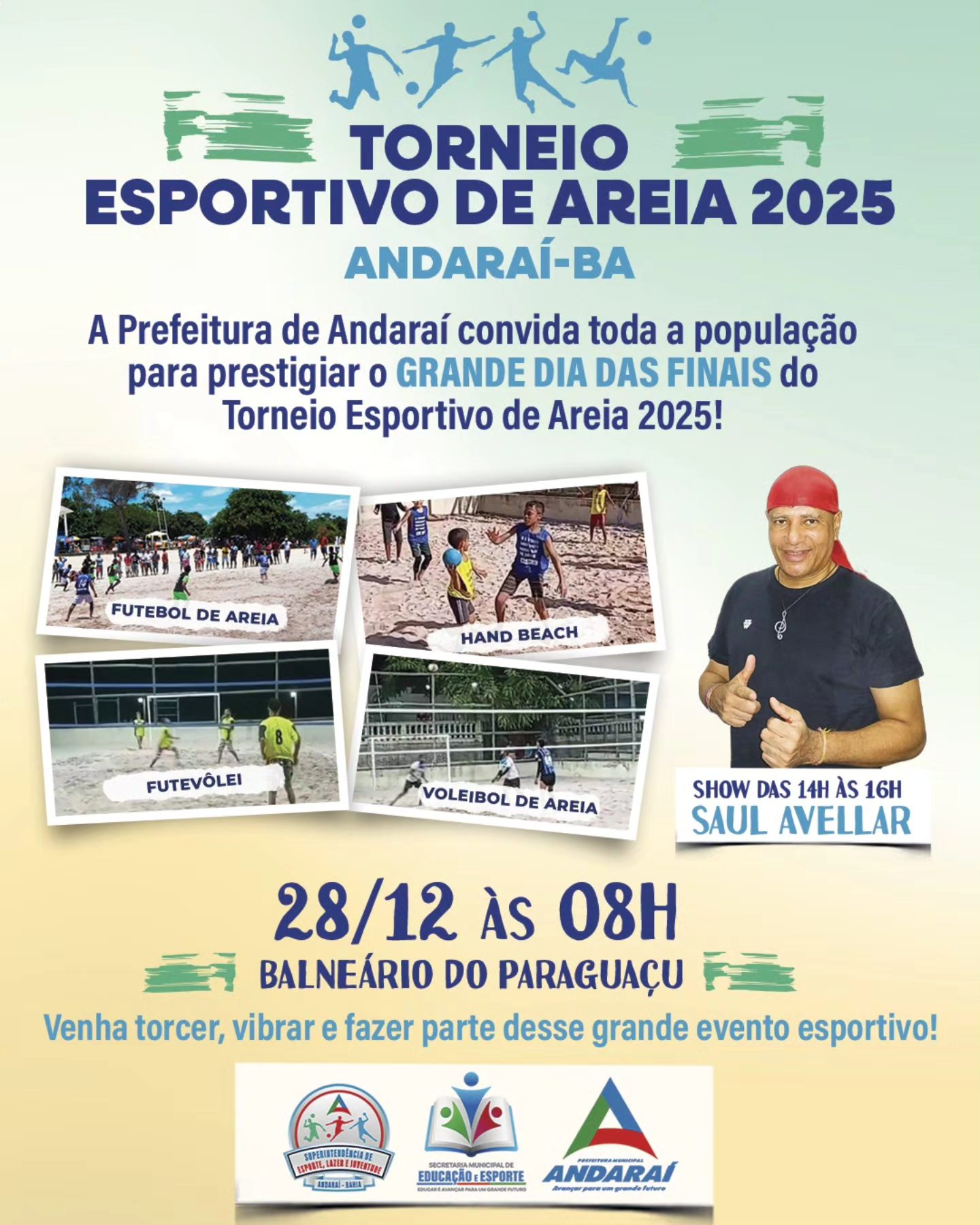  Vamos celebrar o esporte em Andaraí! 