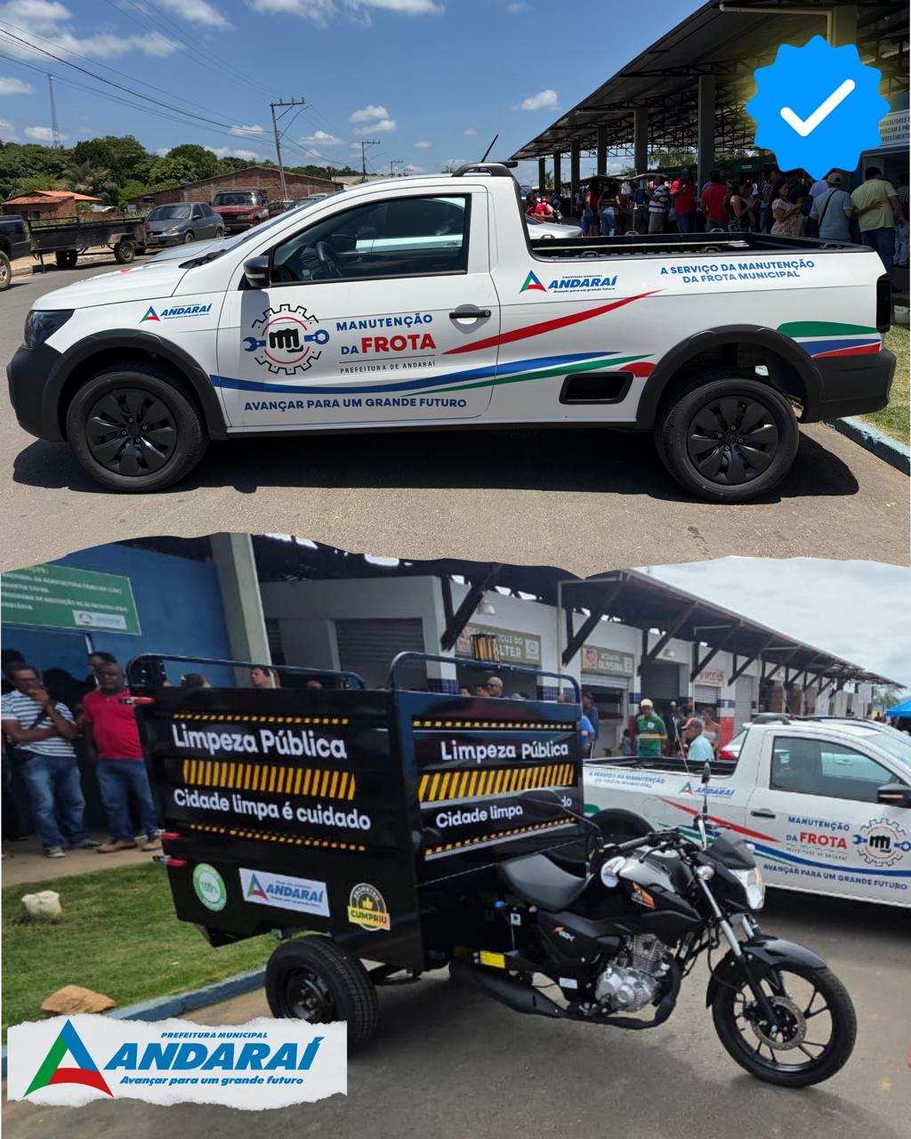 Fevereiro com entregas importantes em Andaraí